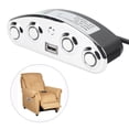 thumbnail image 1 of Electric Recliner Control Switch, ABS Dual Motor Electric Recliner Controller  for Electric Sofa, 1 of 7