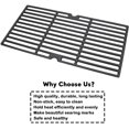 Grisun 18 inch Grill Cooking Grates for Charbroil Performance 463377017