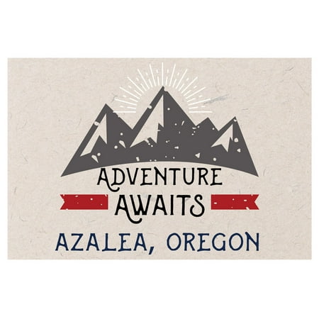 

Azalea Oregon Souvenir 2x3 Inch Fridge Magnet Adventure Awaits Design