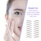 thumbnail image 5 of Minnieouse 6 piezas de pegatinas de tatuajes de cejas para niñas, pegatinas impermeables para niñas, cejas postizas, adhesivos cosméticos para Pinceles de maquillaje y herramientas tipo 16 Negro, 5 of 6