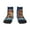 1 Black, variant on Starry Sky Cloud Dog Pattern Quarter Crew Socks,Toe Seamed Ankle Socks,Cotton Cushioned Breathable Athletic Crew Sports Socks