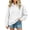 White Hoodie, variant on FNFYFH Womens Hoodies Drawstring Hooded Sweatshirt Drop Shoulder Pullover Cute Hoodie with Kangaroo Pocket