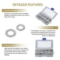 thumbnail image 4 of Flat Lock Washer Kit, 260Pcs Protective Stainless Steel Washers Assortment Durable M2.5 M3 M4 M5 M6 M8 M10 With Plastic Box For Home, 4 of 8