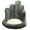 Grey, variant on Lume Wear Chair Cushion with Back Support a Seat Pad for Long Sitting Comfort. Ergonomic Desk Chair Cushion Made of Soft Thick Foam for Home And Office Use