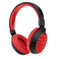 thumbnail image 4 of Auriculares Bluetooth Macarena inalámbricos plegables estéreo Ligeros con micrófono rojo, 4 of 7