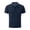 Navy, variant on Breeze Polo Shirts for Men Beer Belly Short Sleeve Collared Quick Dry Textured Ultra Comfortable Shirts for Office Summer Daily Black L