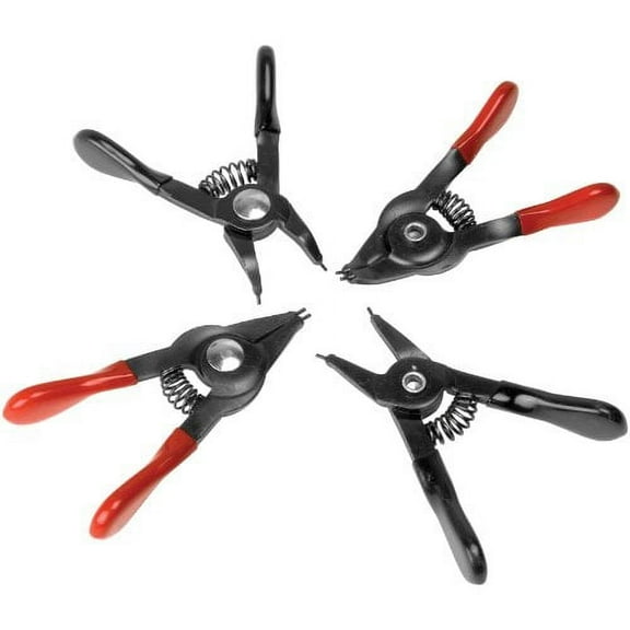 Performance Tool W88012 Mini Snap Ring Pliers Set, 4-Piece