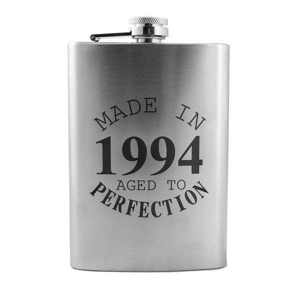 8oz Made in 1994 Aged to Perfection Flask L1