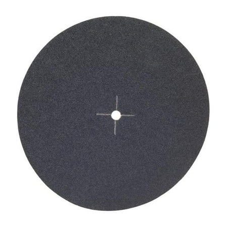 

5 in. Silicon Carbide Center Mount Paper Floor Edger Disc 80 Grit Coarse - Pack of 100