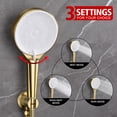thumbnail image 4 of Sumerain Shower System with 10 Inch Shower Head and 3 Settings Handheld Spray, Rainfall Shower Fixtures Brushed Gold Finish, Included Brass Rough-in Valve, 4 of 12