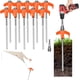 thumbnail image 1 of Estacas para Tienda de Campaña X-Vesolje Pesadas de Metal Atornillables 20 PCS, 1 of 9
