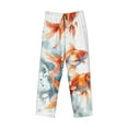 thumbnail image 5 of Balery Three Goldfish Watercolor Splash print Men's Pajama Pants,Ultra Lightweight Pjs,Lounge Pant-X-Large, 5 of 9