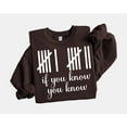 thumbnail image 4 of 6 7 Sweatshirt, Funny Viral Meme Sweater, Trendy Streetwear, If You Know You Know Pullover, 4 of 7