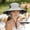 Gray, variant on Outdoor Cooling Sun Hat with Solar Fan, Breathable Mesh Neck Face Cover, 800mAh Rechargeable for Hiking Fishing Gardening