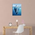 thumbnail image 2 of Aaheei Success Wall Art for Office Motivational Entrepreneur Quotes Canvas Painting Iceberg Pictures Posters Prints Artwork Modern Inspirational Office Decor Living Room Gym Decorations, 2 of 6
