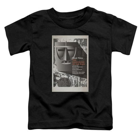 

Trevco CBS1950B-TT-2 Star Trek & Tos Episode 13 Short Sleeve Toddler Cotton T-Shirt Black - Medium - 3 Toddler