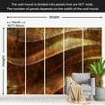 thumbnail image 3 of Wallpaper Wall Mural - Liquid Gold, 3 of 5