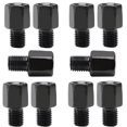 thumbnail image 1 of 10x Motorcycle Mirror Adapters Adaptors Right-hand turn 8mm to 10mm RH Thread, 1 of 10