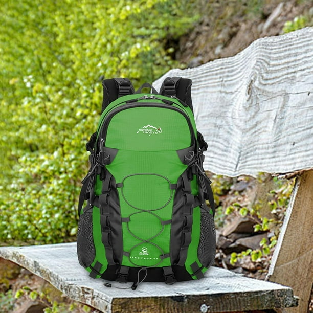 Green hiking backpack clearance