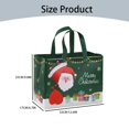 thumbnail image 2 of SMKE Christmas Gift Bags,Christmas Tote Bags with Handles,Bags With printing,Reusable Multi-functional Non-Woven Party Supplies,Christmas Treat Bags,Christmas Bags for Gifts Wrapping Shopping Red, 2 of 8