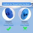 thumbnail image 3 of 2-pack Filter Cartridge for Jacuzzi & Spa, Compatible with Unicel 6CH-940, Pleatco PWW50P3, Waterway Front Access Skimmer & Filter Cage FC-0359, 3 of 4