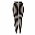 thumbnail image 4 of Felirenzacia Halloween Leggings for Women Buttery Soft Striped Funny Printed Leggings Hight Waisted Yoga Pants Halloween Pajama Pants, 4 of 7