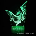 thumbnail image 1 of Dinosaur Toys For Boys, Dinosaur 3d Illusion Night Light With 3 Pattern Dynamic Colors Changing Toys For Boys Girls zhangyuxiang LED, 1 of 2