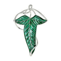 Lifetechs Women Brooch Leaf Shape Enamel Oil Dripping Plant Style Anti-slip Polished Coat Collar Bag Scarf Hat Decoration Clothes Pin Party Banquet Clothing Jewelry