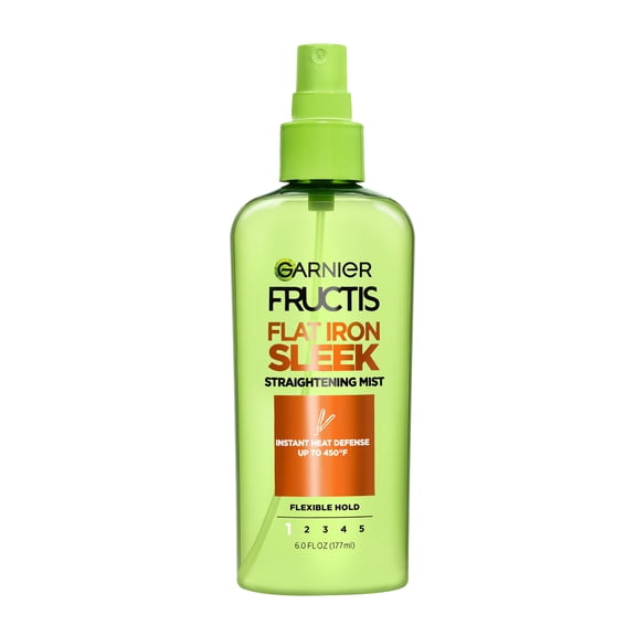 Garnier Fructis Flat Iron Perfector Straightening Mist Hair Sprays Argan Oil All Hair Types 6 fl oz