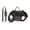 Black#0701-121, variant on Crossbody Pet Carrier Backpack for Small Dogs & Cats Shoulder Sling Bag with Leash Handle & Breathable Mesh Lightweight Travel Carrier for Outdoor Walks 12.2" x 11" x 5.1"
