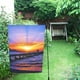 thumbnail image 1 of Amanecer Pareja Jardín Bandera ABPHQTO Decoración Exterior 30x45 cm, 1 of 1