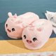 thumbnail image 3 of Zapatillas de invierno cálidas de dibujos animados, zapatos de peluche de unicornio y hámster kawaii, suela suave, zapatos planos de algodón para el hogar, zapatos para niñas y mujeres, piso silencios, 3 of 5