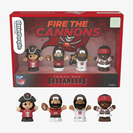 Fisher Price - Little People Collector: x NFL Tampa Bay Buccaneers 4-Pack, Special Edition