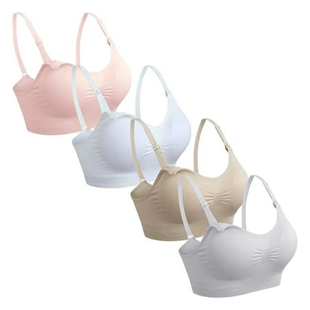 

Womens 4 Pcs Sports Bra Padded Seamless High Impact Support Yoga Workout Fitness Cheeky Bikini Swimsuits Lingerie for Women Sexy Naughty Lace Strappy Teddy Babydoll Exotic Bathing Suits A617-3147