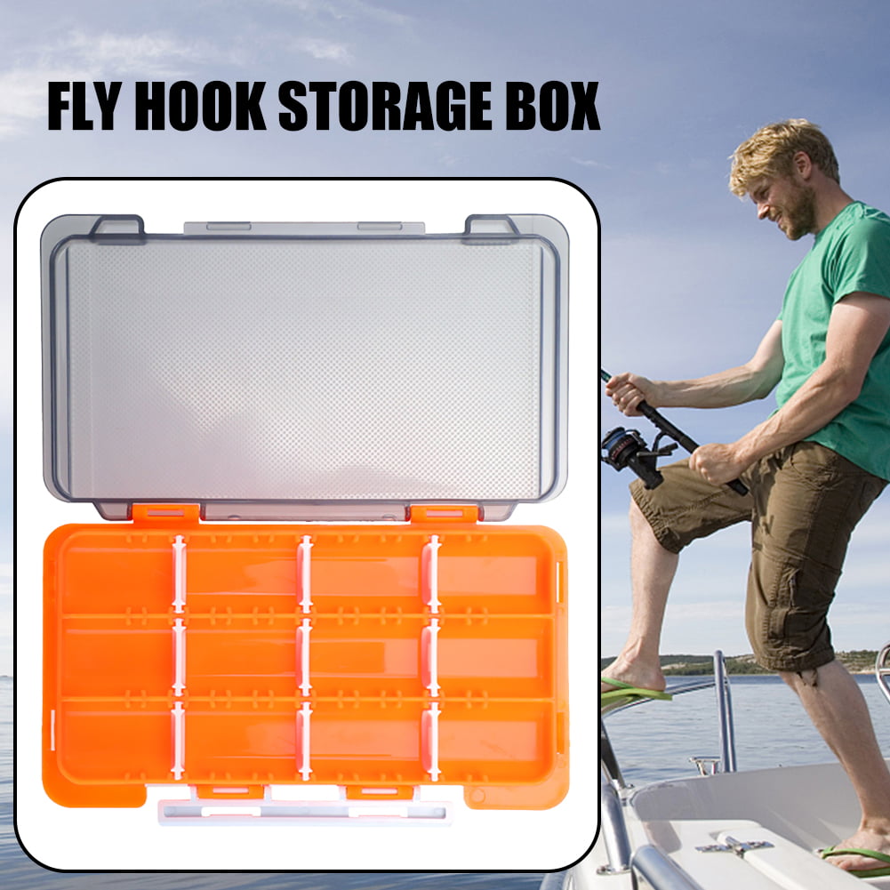 Portable Fishing Box Waterproof Bait Lure Hook Boxes Fishing Tool