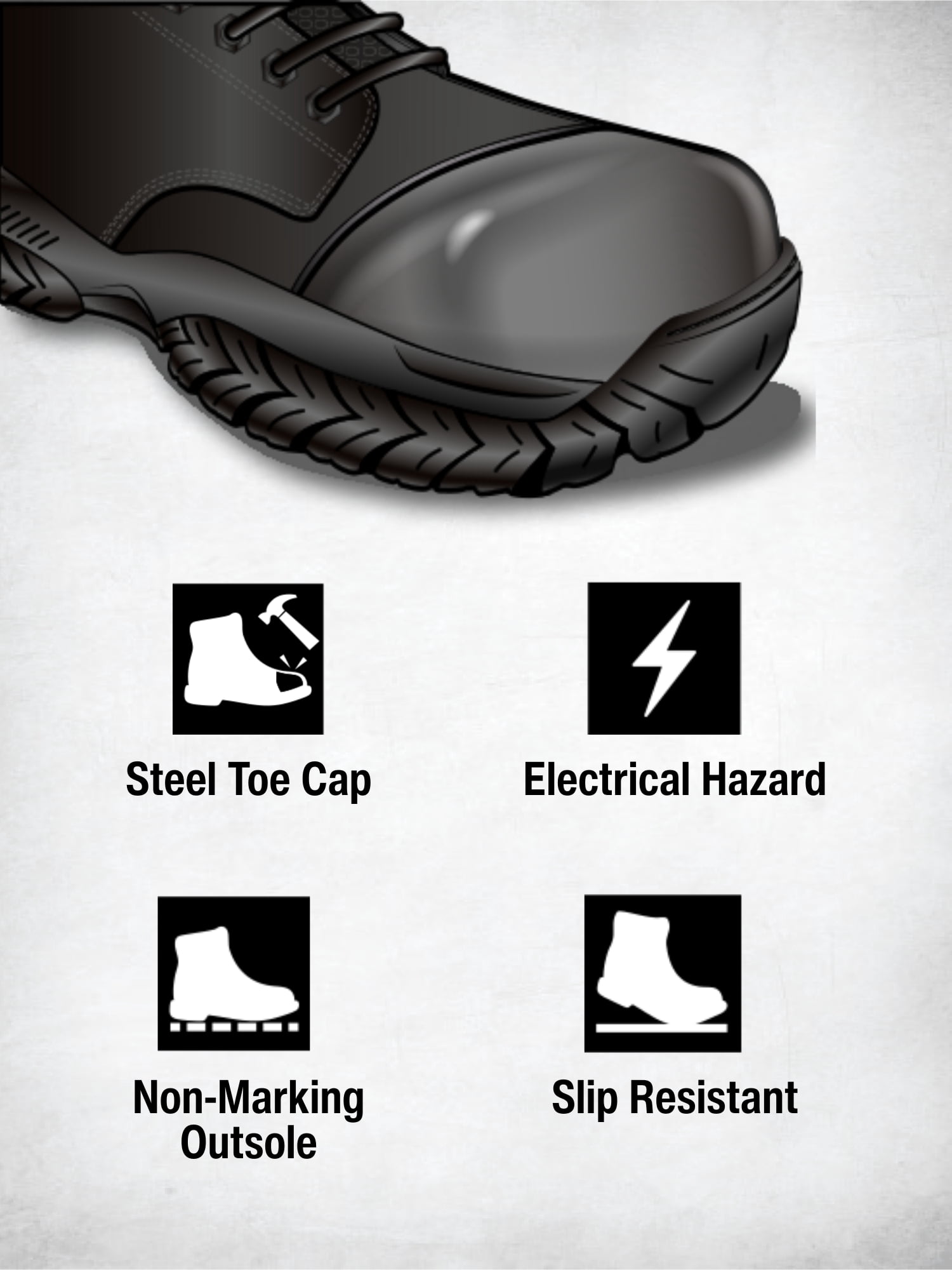 Bobcat Men’s Titan Tire Tread Waterproof Steel Toe Work Boot, Wide Available