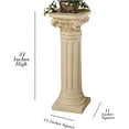 thumbnail image 2 of Touch of Class 11'' x 11'' x 31'' Antique Ivory Resin and Fiberglass Classic Column Pedestal, 2 of 6
