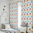 thumbnail image 5 of Blackout Kids Curtains,Colorful Dinosaurs Pattern Childrens Insulated Curtains Set Of 2,Bedroom Essentials,Toddler Room Decor 52"x84", 5 of 5