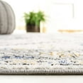 thumbnail image 4 of SAFAVIEH Odyssey Edin Damask Runner Rug, Grey/Blue Gold, 2'2" x 8', 4 of 8