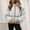 White, variant on Gamivast Fuzzy Fleece Jackets Women Full Zip Warm Stand Collar Long Sleeve Coats with Pockets Oversized Drop Shoulder Sherpa Jackets Fall Fashion Outfits 2025