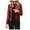 Wine01, variant on Women's LeatherJacket Cool Faux Leather Jacket Long Sleeve Zipper Fitted Coat Fall Short Jacket Black XXL