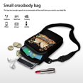 thumbnail image 7 of HELLHERO Women Shoulder Bag Adjustable Shoulder Strap Travel Daily Use Unisex Shoulder Bags Adjustable Strap Book Flower, 7 of 7