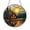 Acrylic 3.5 Inch, variant on Cozy Log Cabin Window Suncatcher – Stained Glass Style Decor