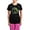 With Pink Pant, variant on CafePress - Gamer Cat Pajamas - Women's Short Sleeve Print T-Shirt and Pants Dark Cotton Pajama Set