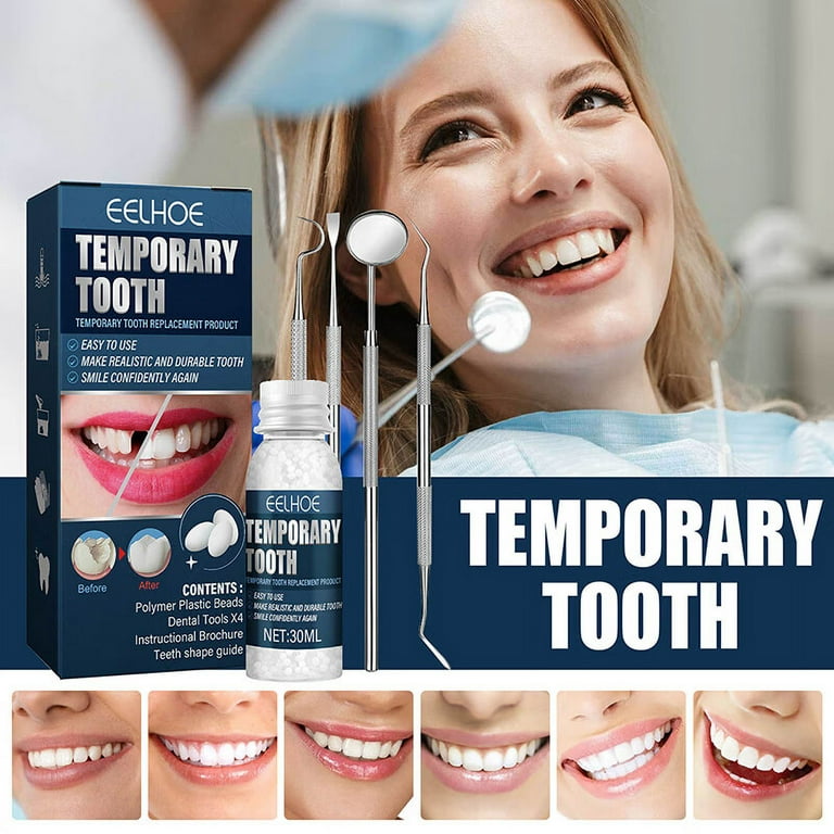 Teeth Repair Kit | Temporary Teeth Replacement | Tooth Fixing Beads Teeth  Repair