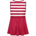 thumbnail image 5 of British Flag Girl Dress Summer Crew Neck Children's T-Shirt Tops Casual Wear, 5 of 10