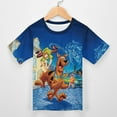 thumbnail image 3 of Scooby Doo Kid's T-Shirt Short Sleeve T-Shirt Tops Summer Tee Shirt for Boys Girls 110CM, 3 of 8