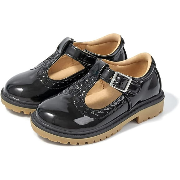 Toddler Girl’s Boy’s Dress Shoes Lace-Up Comfort Oxford School Uniform Shoes Loafer Flats (Toddler/Little Kid)