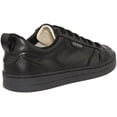 thumbnail image 3 of Guess Certosa Men's Low Top Lace Up Synthetic Leather Trainers In Black Size 11.5, 3 of 6