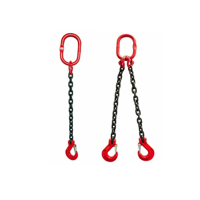 Chain Sling,Lifting Spreader Crane Chain Drum Lifter Clamp Bucket Barrel Oil Tank Can Chain Sling ,Easy to Operate